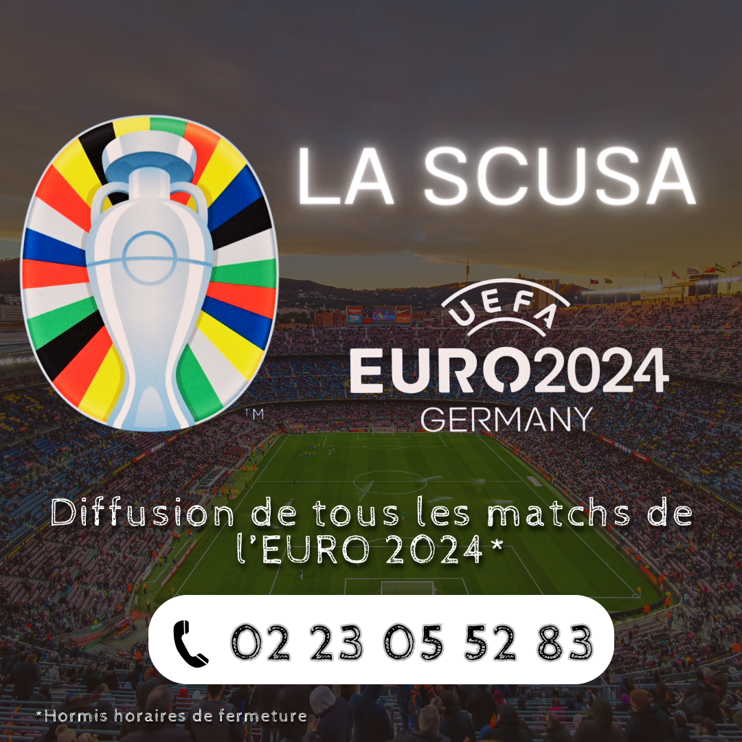 Diffusion des matchs de l'EURO 2024