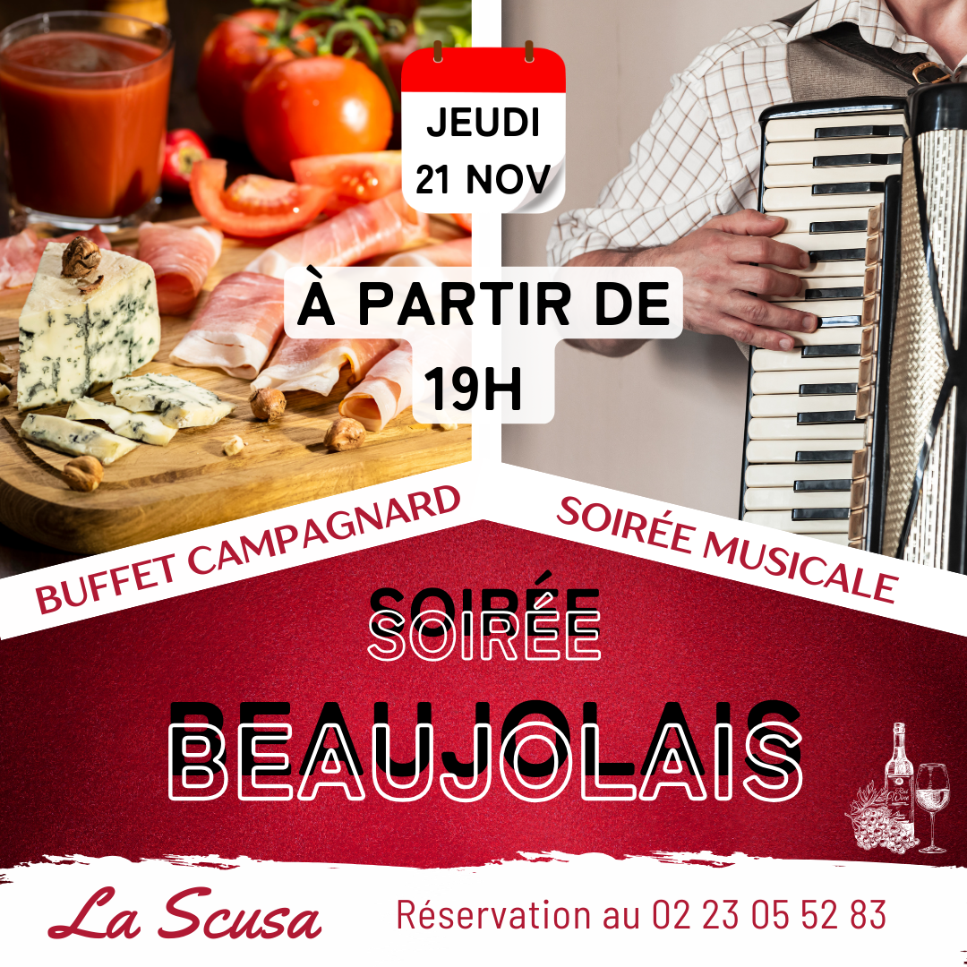 La Scusa - Soirée Beaujolais